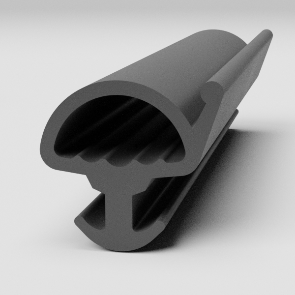 Bubble gasket shown end-on